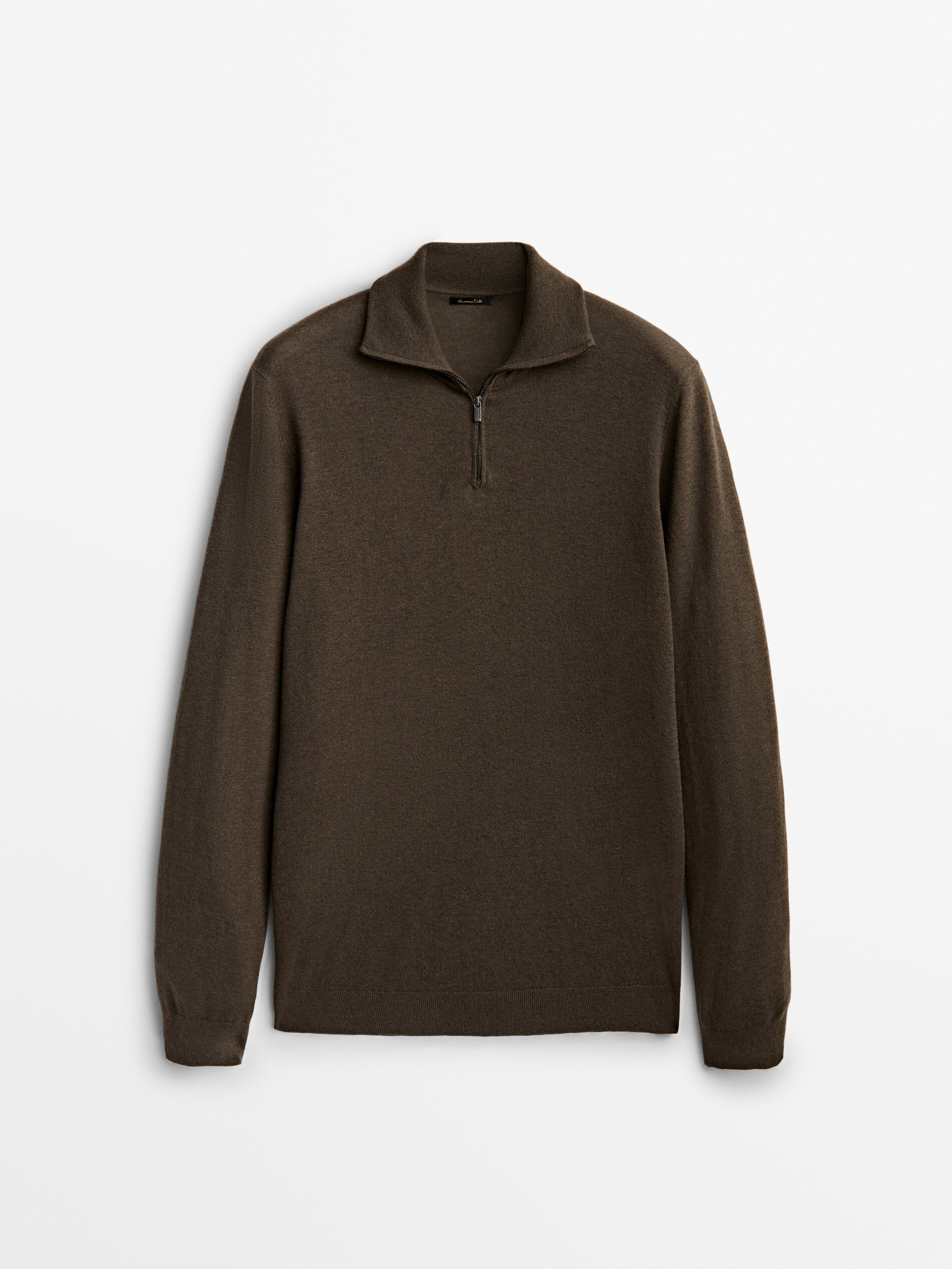 

Джемпер мужской Massimo Dutti 00974415708 коричневый XL, 00974415708