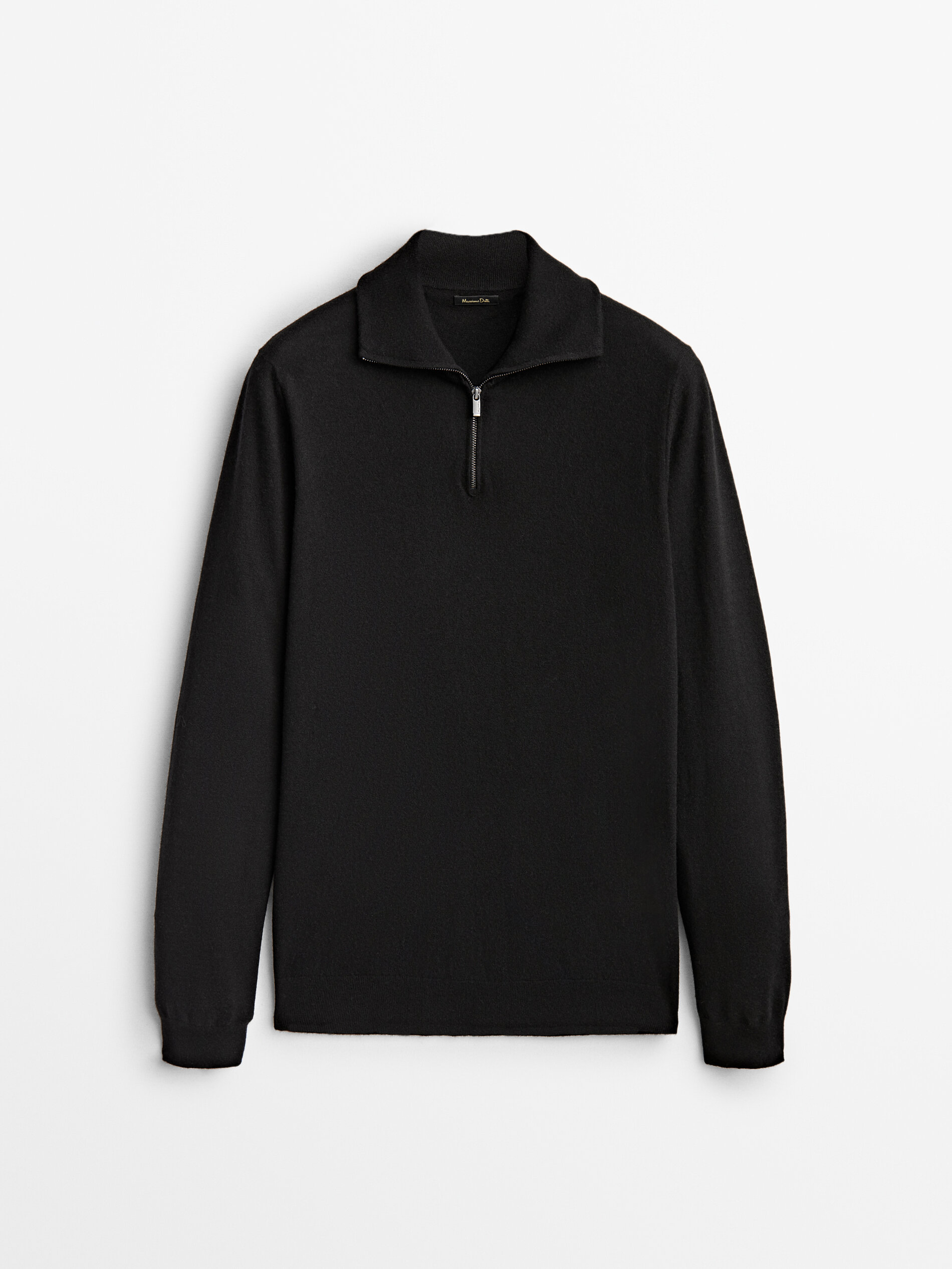 

Джемпер мужской Massimo Dutti 00974415800 черный M, 00974415800