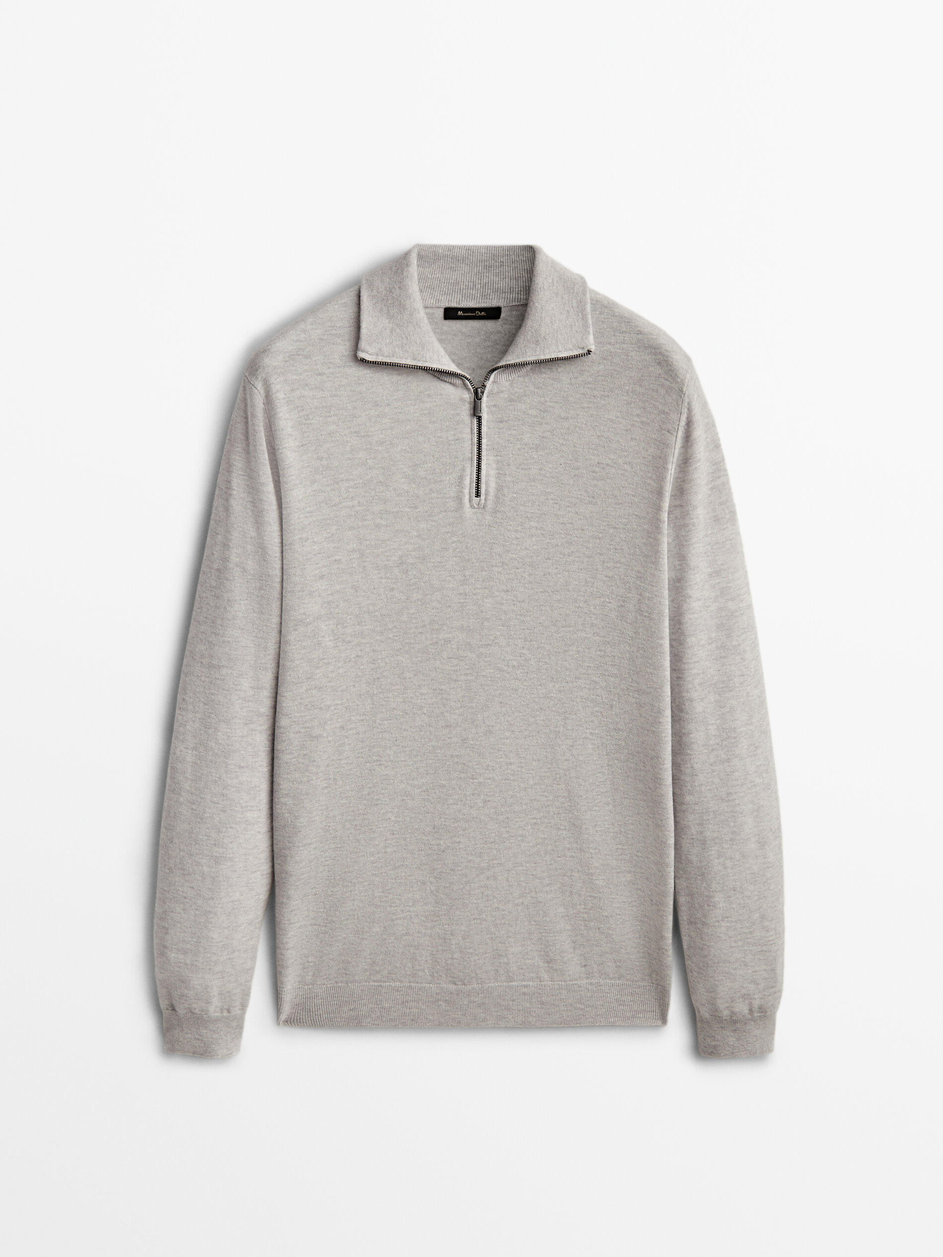 

Джемпер мужской Massimo Dutti 00974415201 серый L, 00974415201