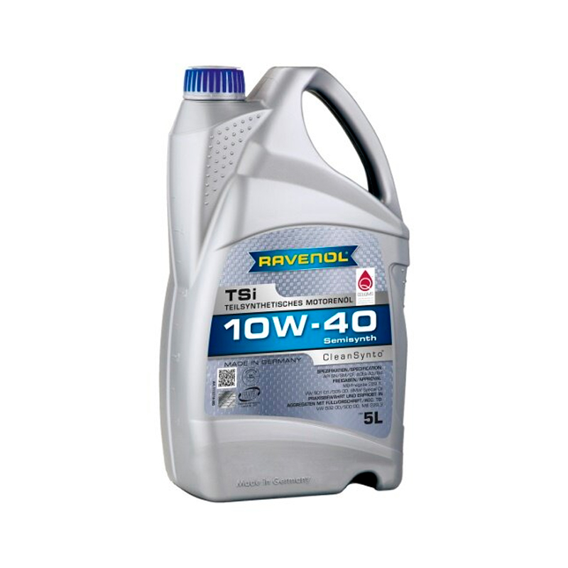 фото Ravenol tsi sae 10w-40 масло моторное полусинтет 5l