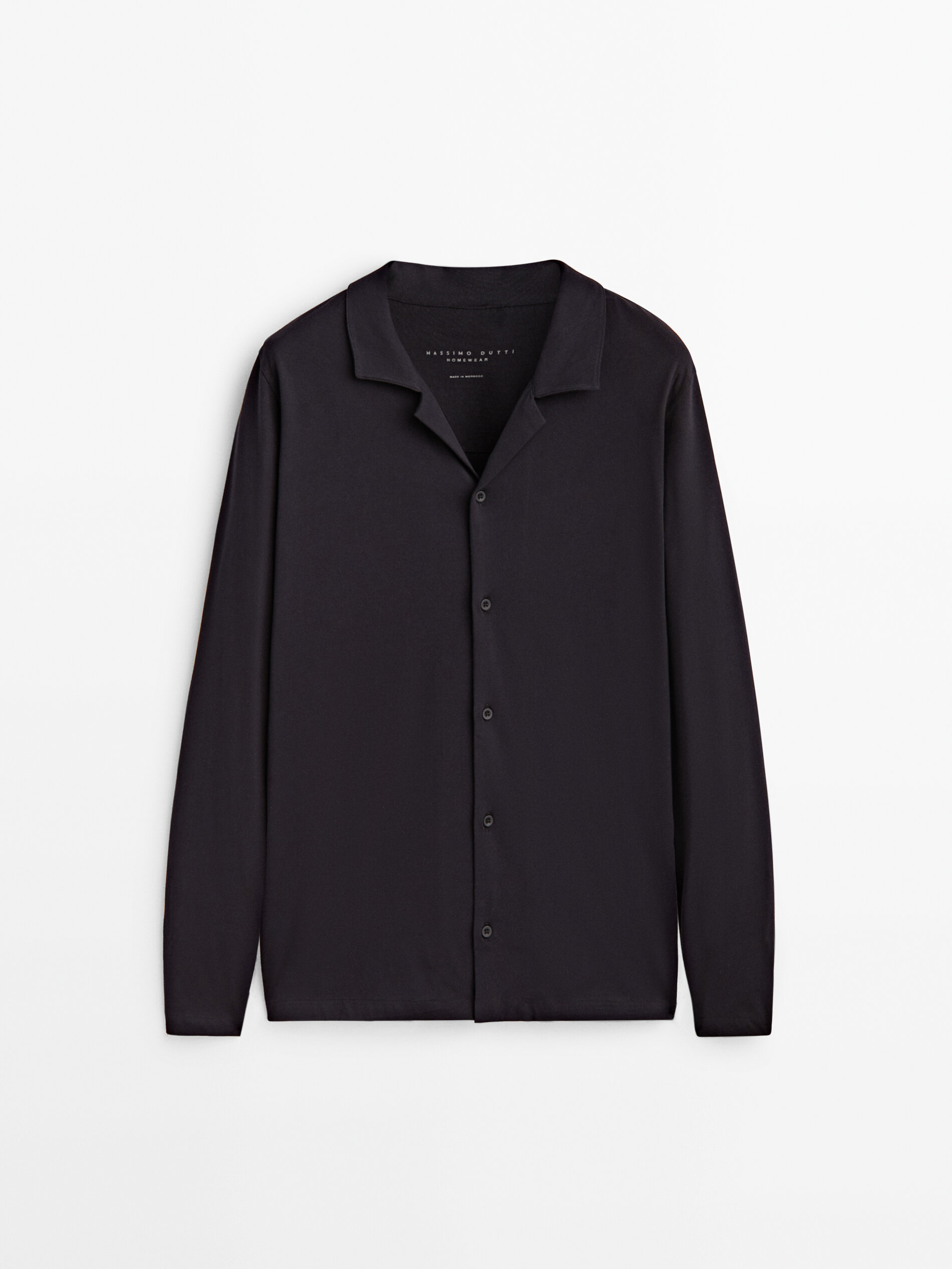 

Рубашка домашняя мужские Massimo Dutti 00401185401 синие L, 00401185401