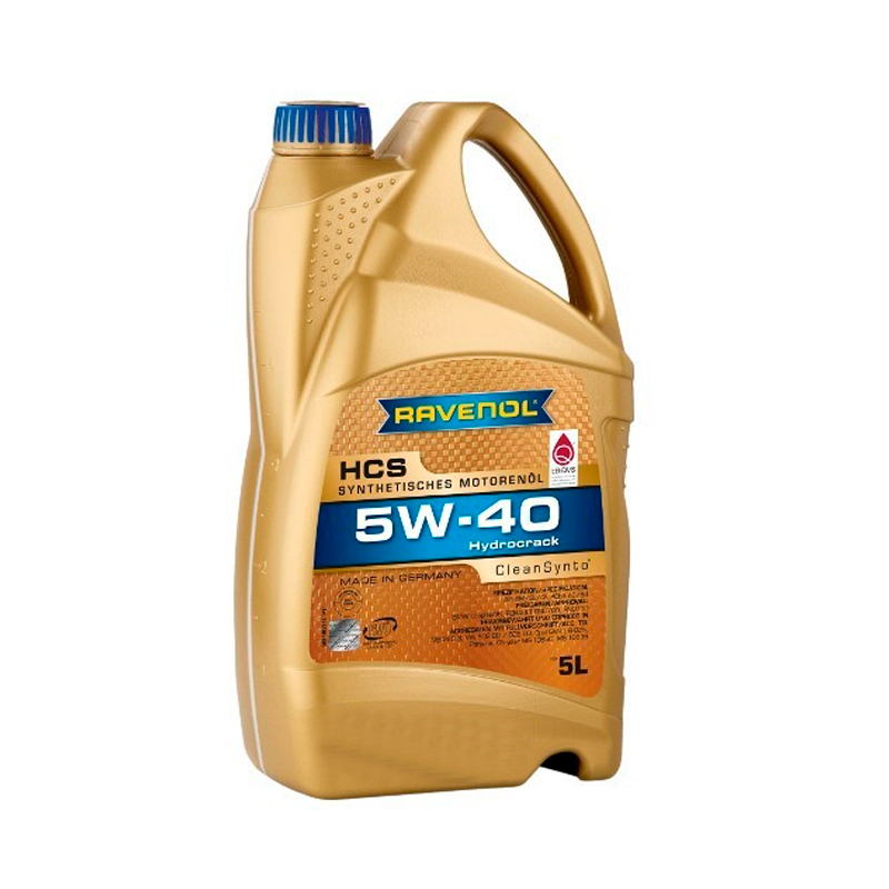 

Моторное масло Ravenol синтетическое 5W40 HCS 5л