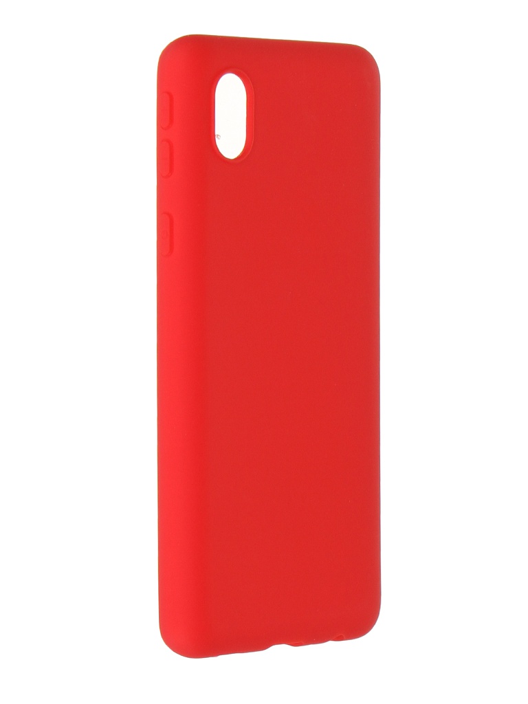 фото Чехол alwio для samsung galaxy a01 core soft touch red astga01crd