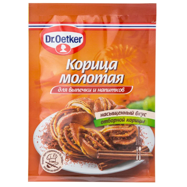 фото Добавка dr.oetker корица молотая 8 г