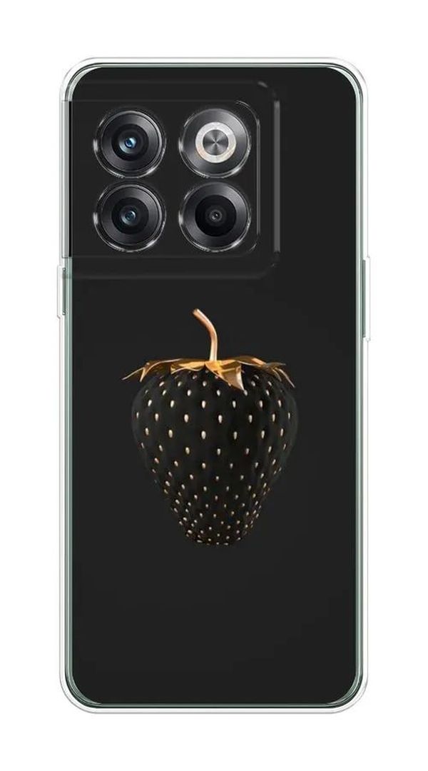 

Чехол Awog на OnePlus Ace Pro / ВанПлас Ace Pro "Черно-золотая клубника", Золотистый;черный, 153350-10