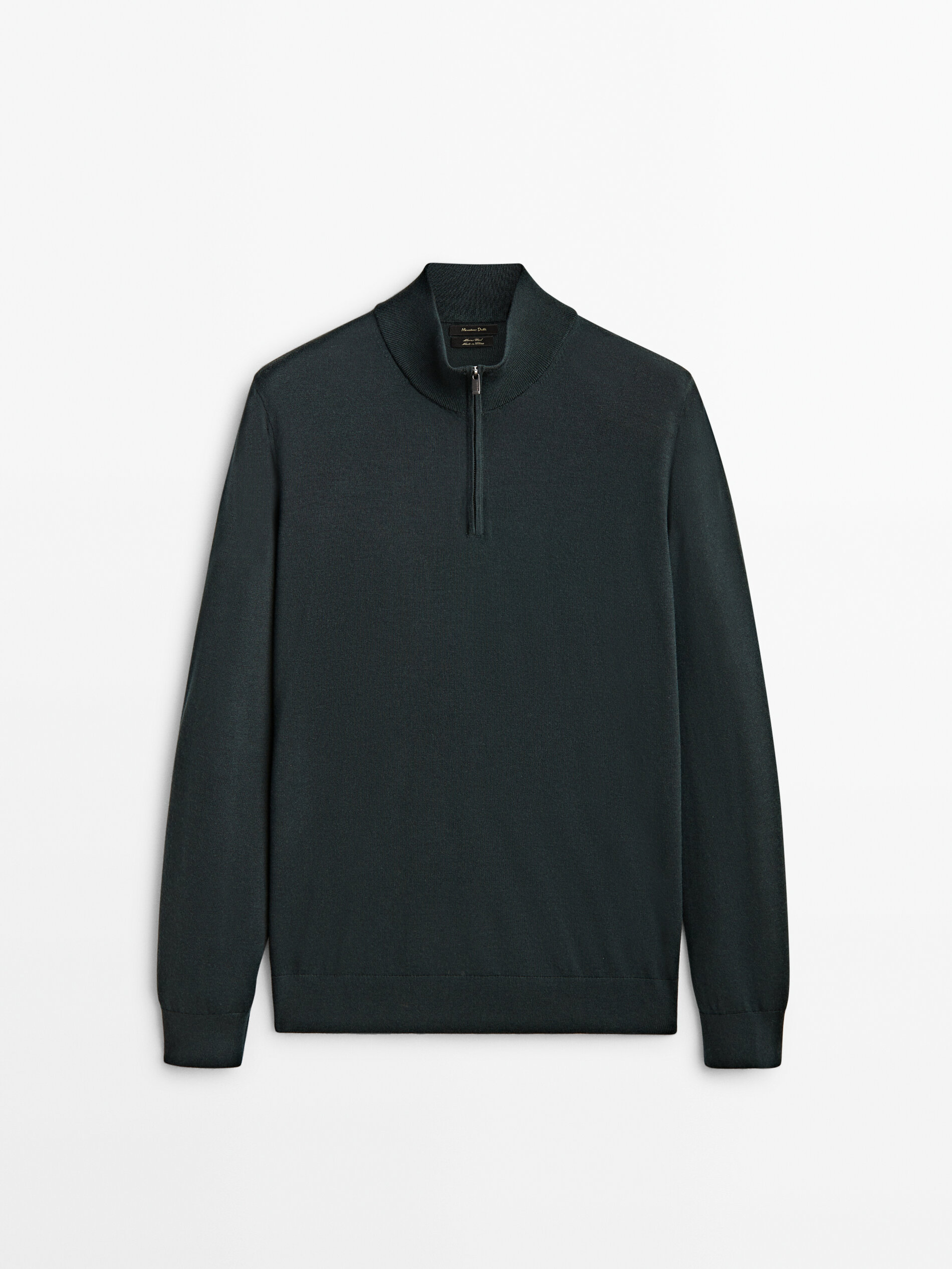 

Джемпер мужской Massimo Dutti 00966420501 зеленый M, 00966420501