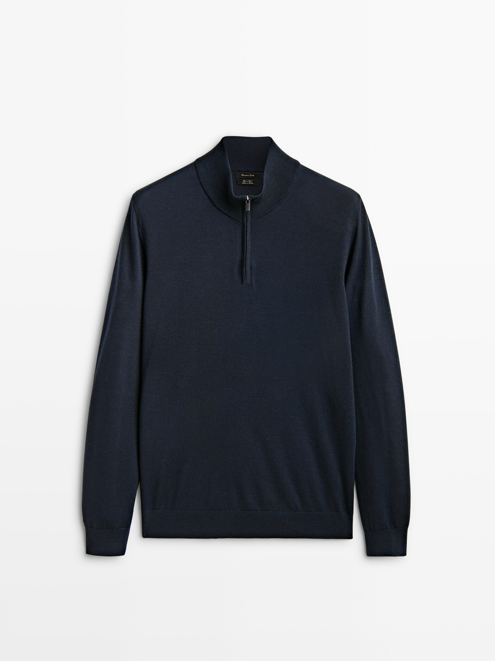 

Джемпер мужской Massimo Dutti 00966420401 синий 2XL, 00966420401