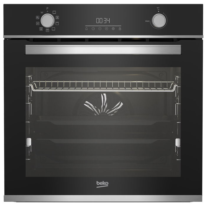 фото Встраиваемый электрический духовой шкаф beko bbim13300xpse black