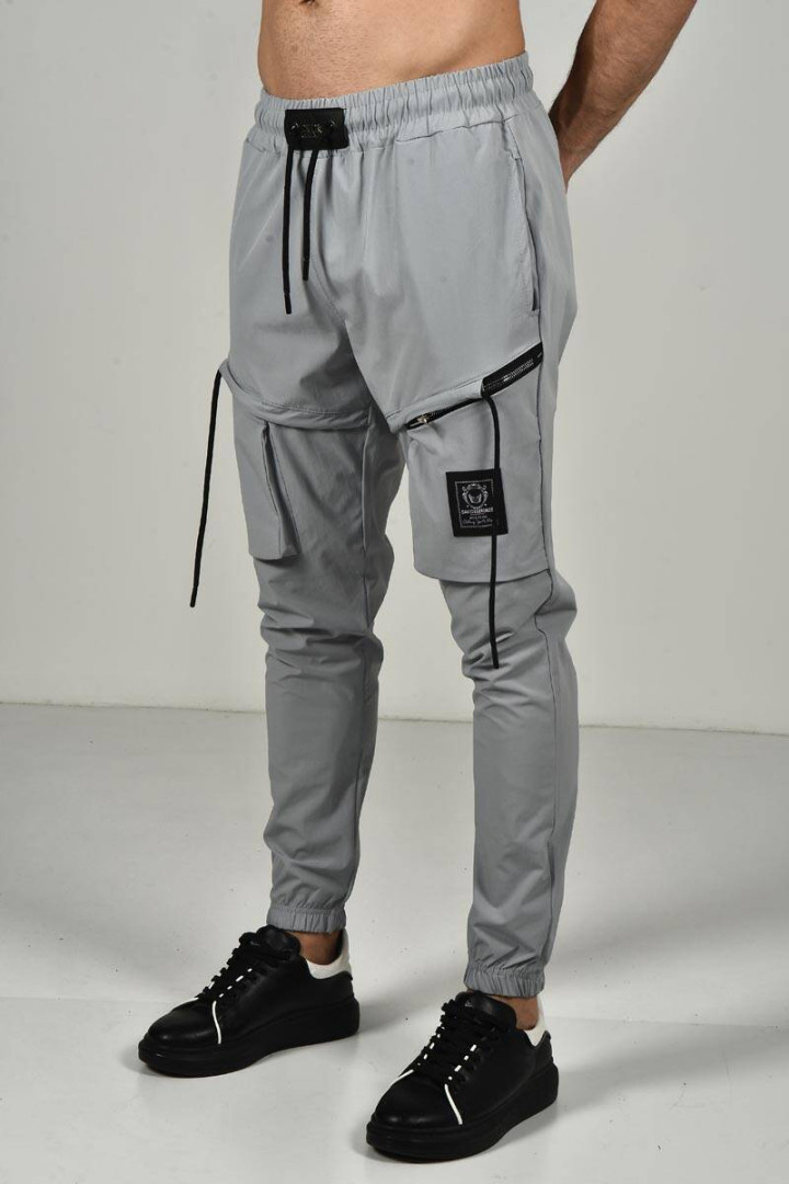 

Брюки мужские DAVID&GERENZO 900000053961 серые S (доставка из-за рубежа), Серый, 900000053961