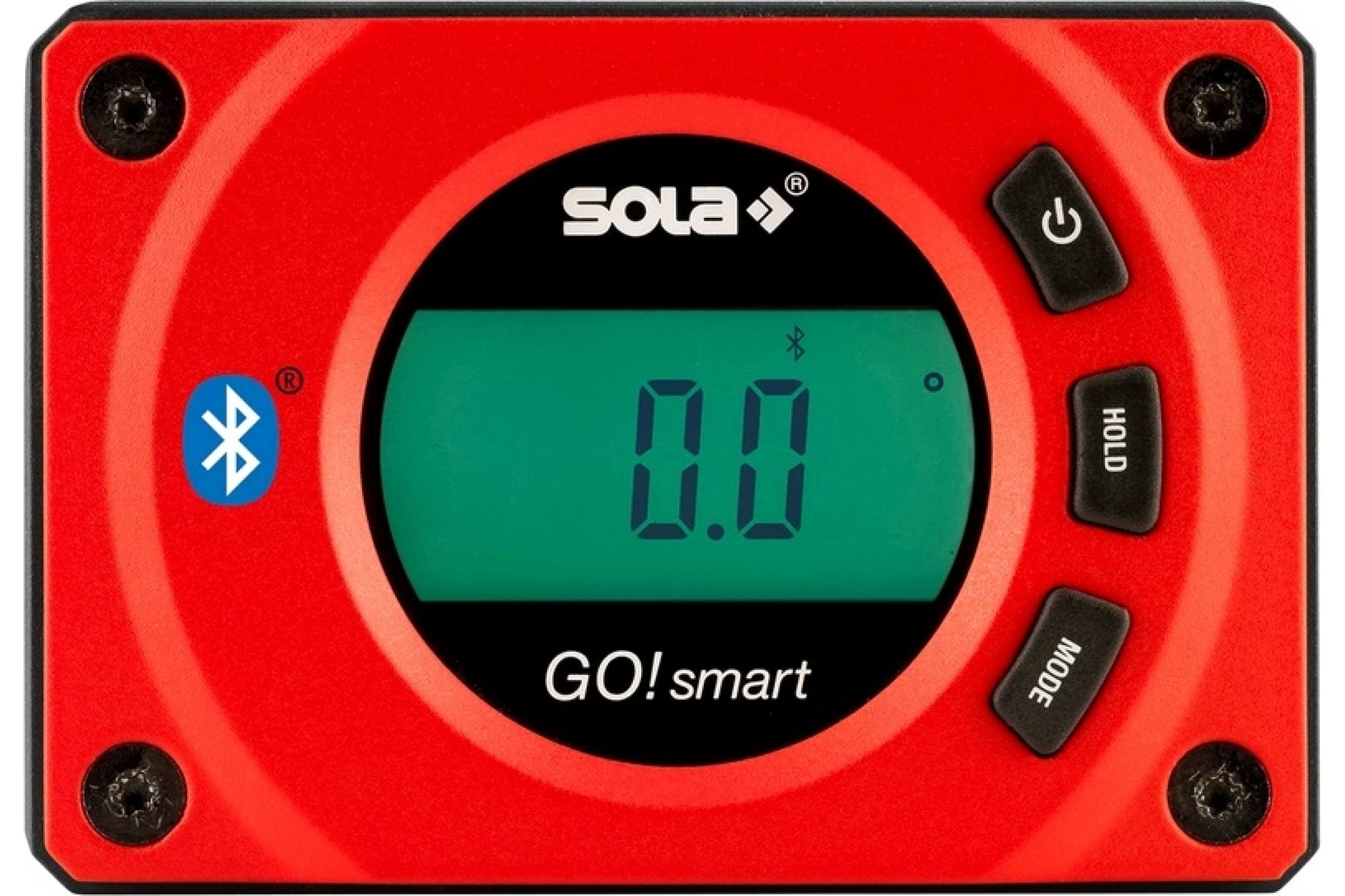 фото Sola уровень-угломер электронный go smart, 8 см, bluetooth 01483001