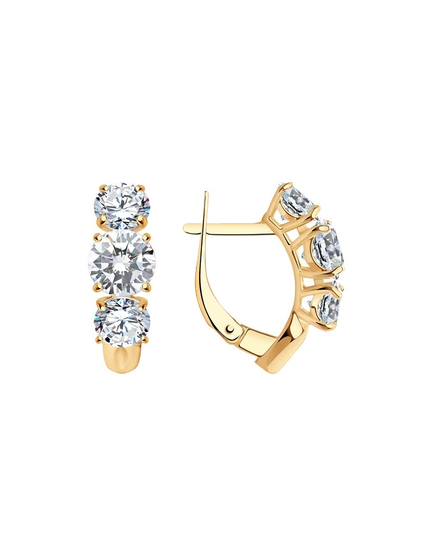

Серьги из серебра TEO MAORI 893020888, фианит, 893020888