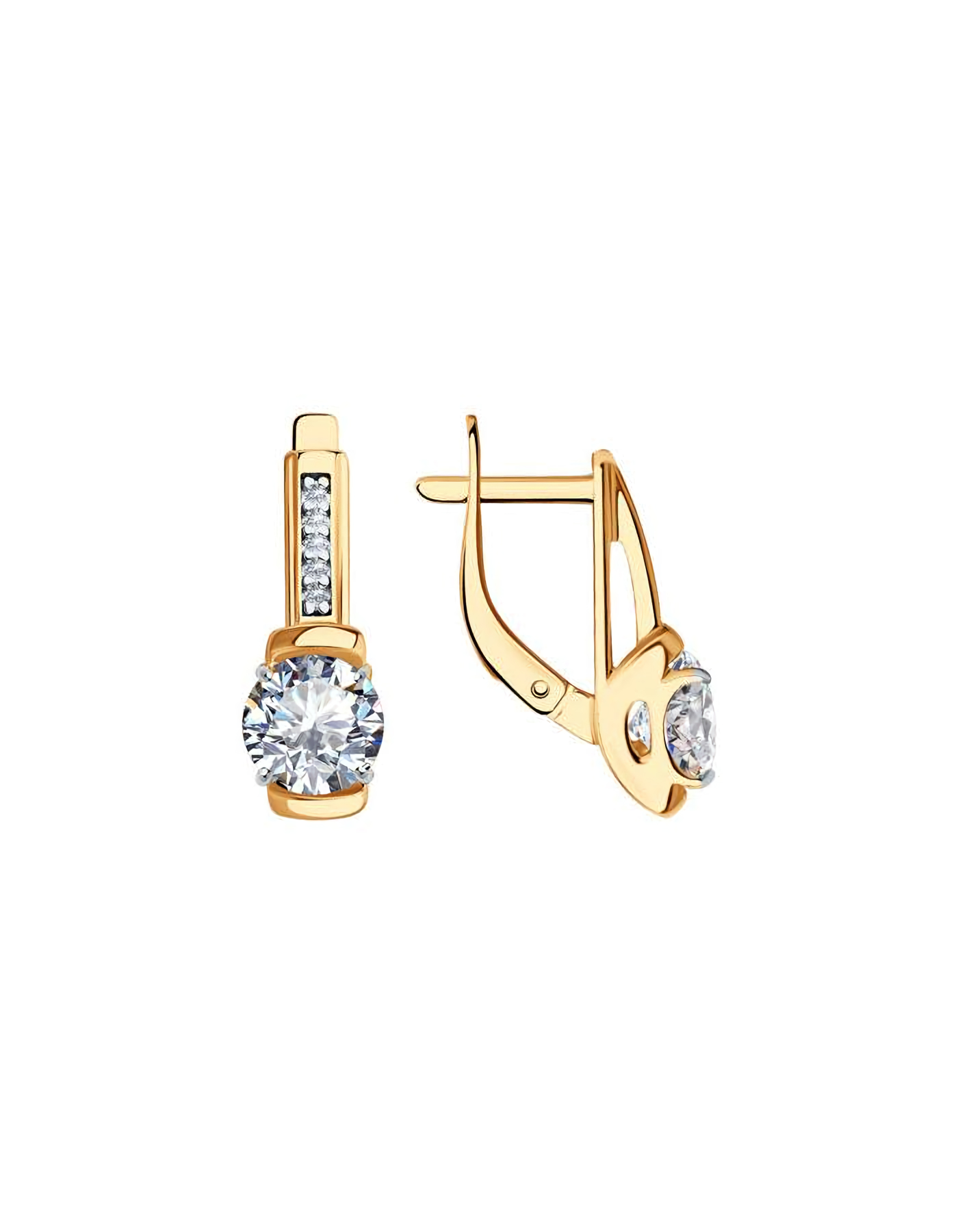 

Серьги из серебра TEO MAORI 893020883, фианит, 893020883