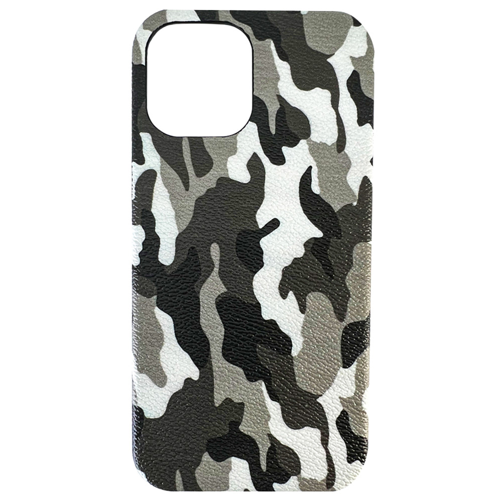 

Кожаный чехол хаки iGrape для iPhone 12 Pro Max (Серый)