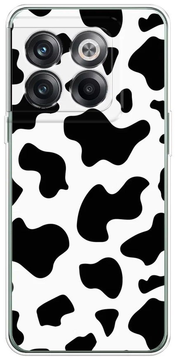 

Чехол Awog на OnePlus Ace Pro / ВанПлас Ace Pro "Пятна коровы", Белый;черный, 153350-1