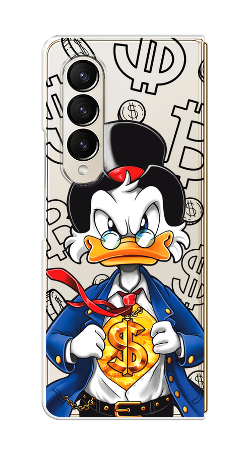 

Чехол на Samsung Galaxy Z Fold 4 "Scrooge Goldman", Черный;белый;синий, 2106950-1