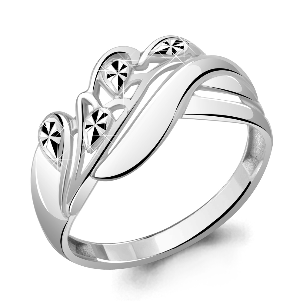 

Кольцо из серебра Aquamarine Aquamarine 54825_925_р р. 18, 54825_925_р