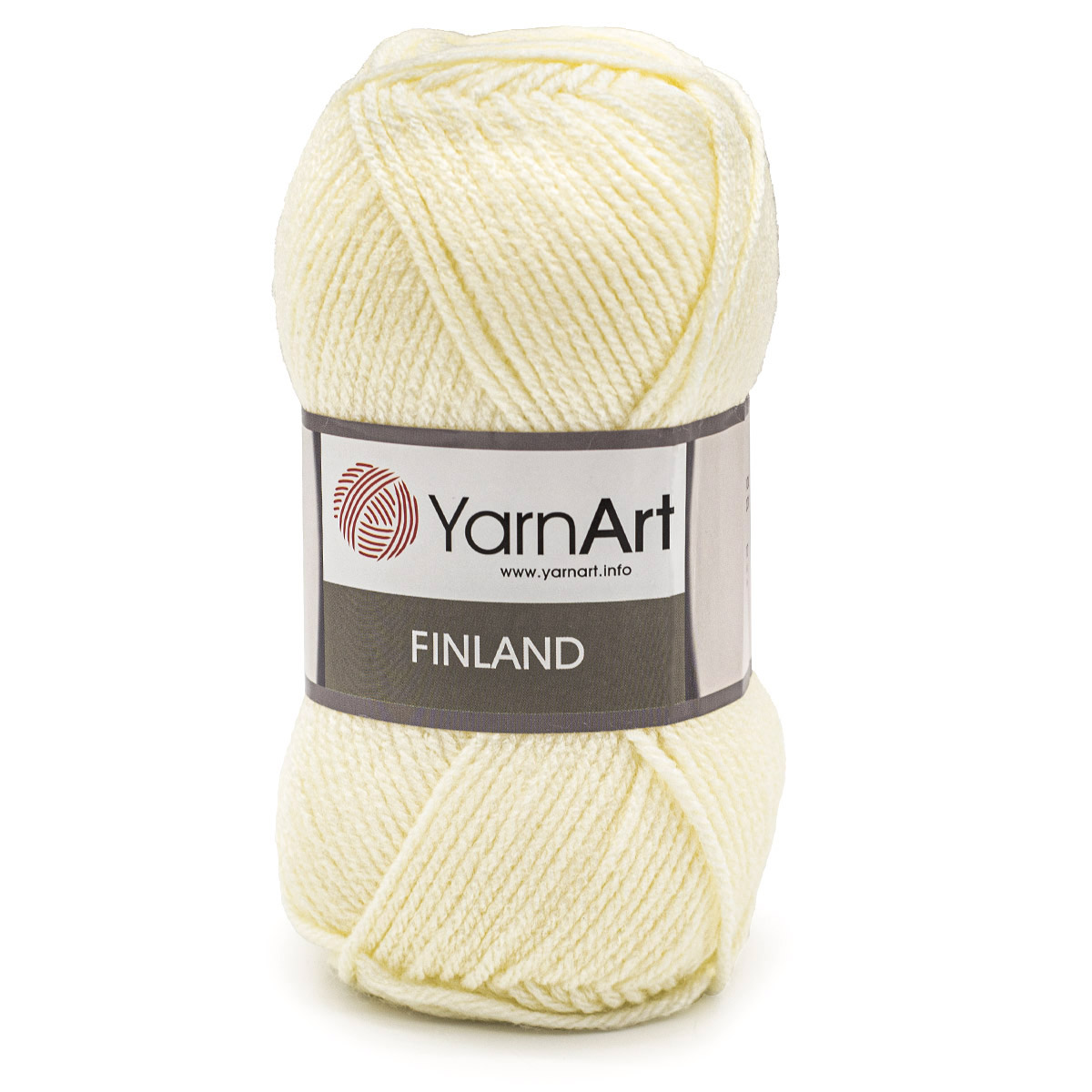 

Пряжа YarnArt 'Finland' 100г, 200м, 100% акрил, 851 молочный, 5 мотков, Белый