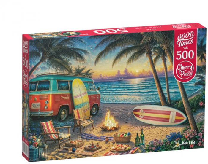 

Пазлы Puzzle-500 Дом на колесах Cherry Pazzl CH20067, CH20067