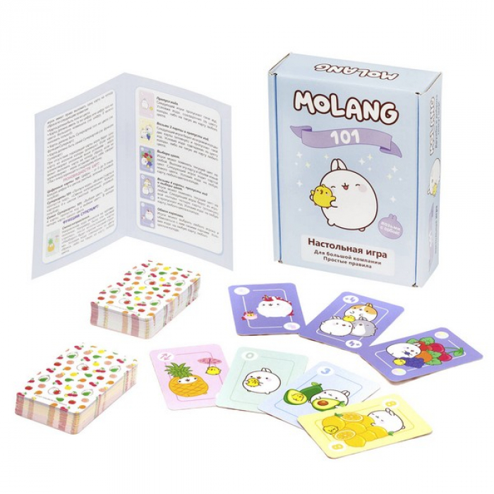 

Настольная игра Оригами Molang 101 08076О, 08076О