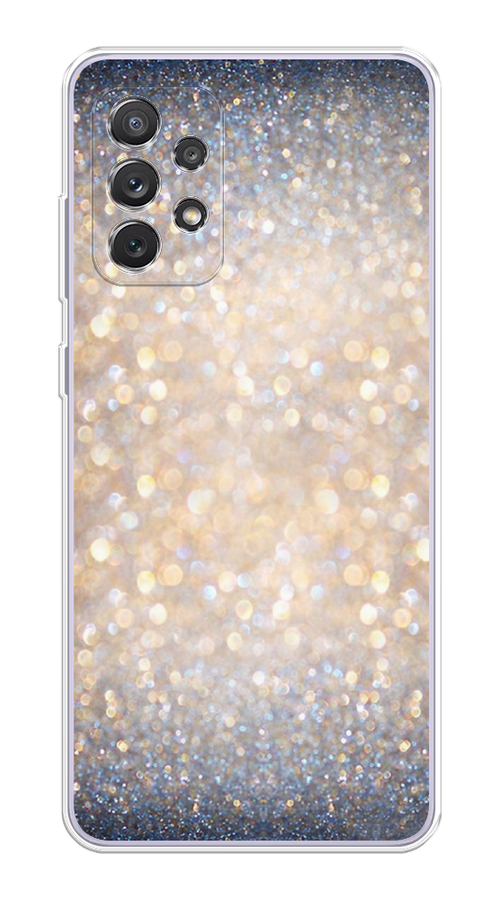 

Чехол на Samsung Galaxy A73 "Мерцание рисунок", Желтый;серый, 2104650-1