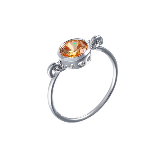

Кольцо из серебра р. , JV R150080C_KO_001_WG, фианит, R150080C_KO_001_WG