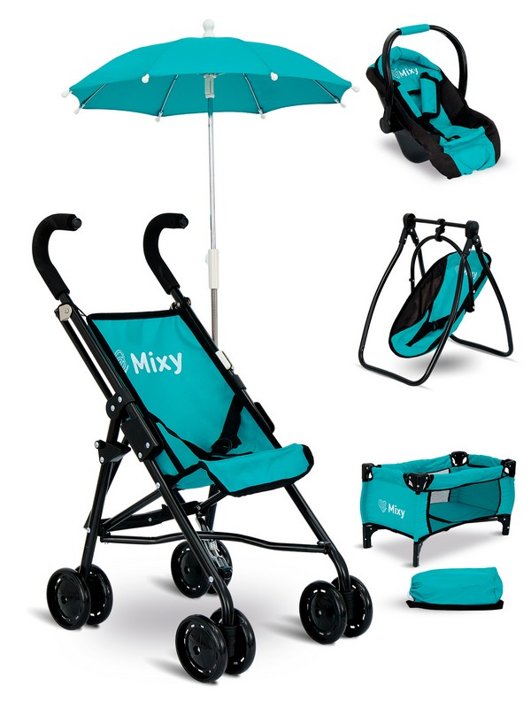 

Коляска для кукол Buggy Boom 89210621СТ, Бирюзовый, 89210621СТ