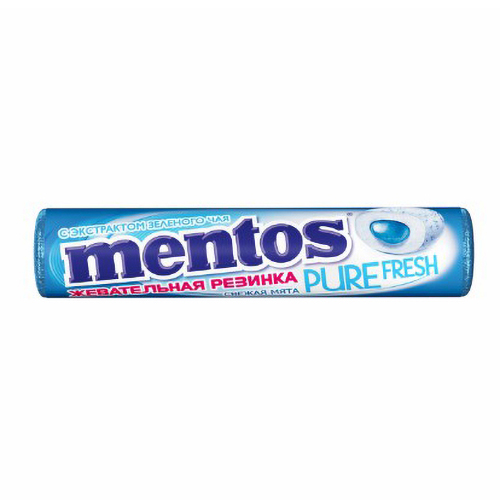 Жевательная резинка Mentos Pure Fresh свежая мята 120 г