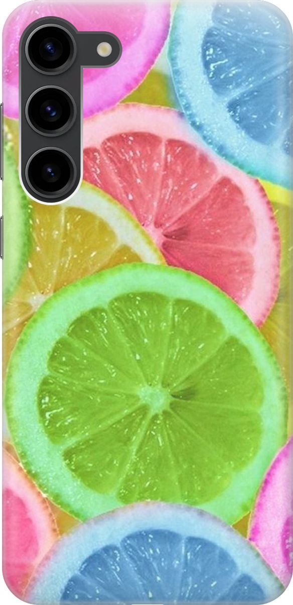 

Чехол на Samsung Galaxy S23+ "Разноцветные лимоны", Желтый;зеленый, 158372