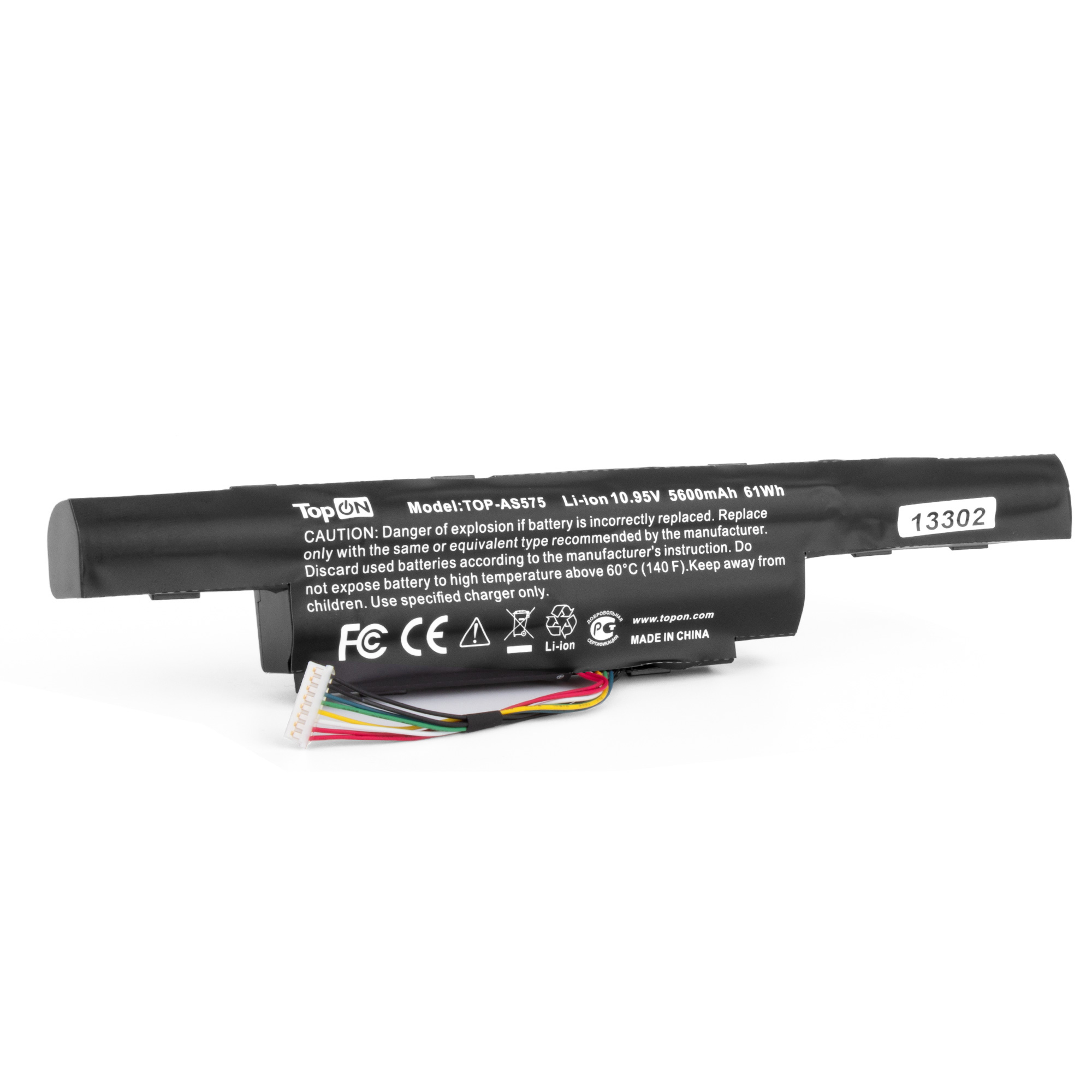 

Аккумулятор для ноутбука Acer Aspire E5-575G 10.95V 5600mAh (TOP-AS575), TOP-AS575