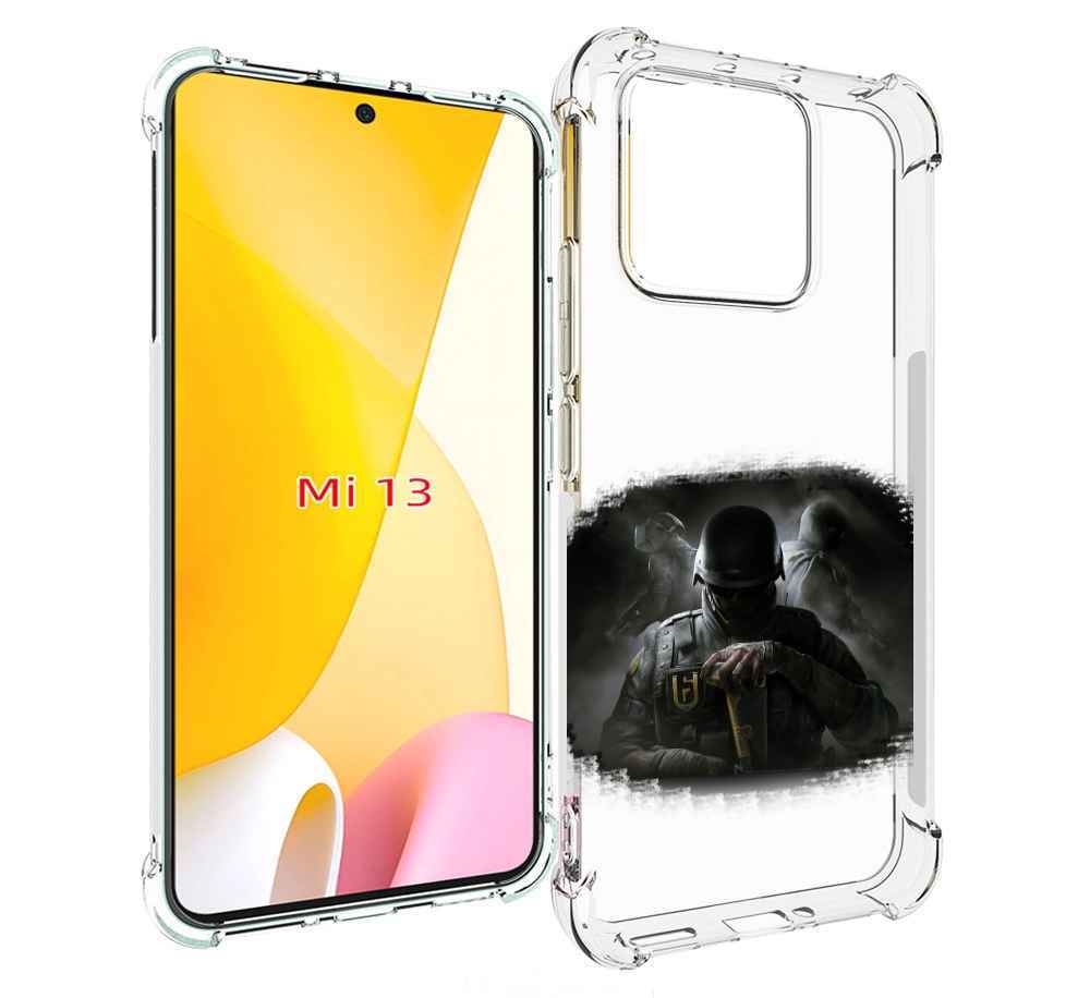 

Чехол MyPads Rainbow Six Siege для Xiaomi 13, Прозрачный, Tocco
