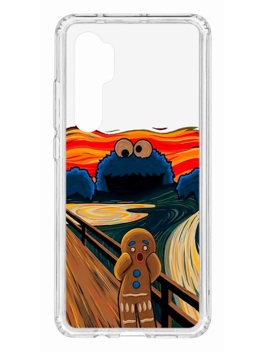 фото Чехол на xiaomi mi note 10 lite kruche print cookie scream кruче