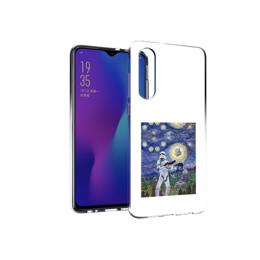 

Чехол MyPads Tocco для Huawei P30 star wars звездная ночь, Прозрачный, Tocco