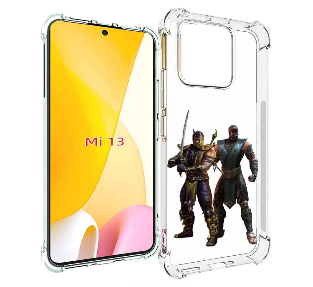 

Чехол MyPads Mortal-Kombat-1 для Xiaomi 13, Прозрачный, Tocco