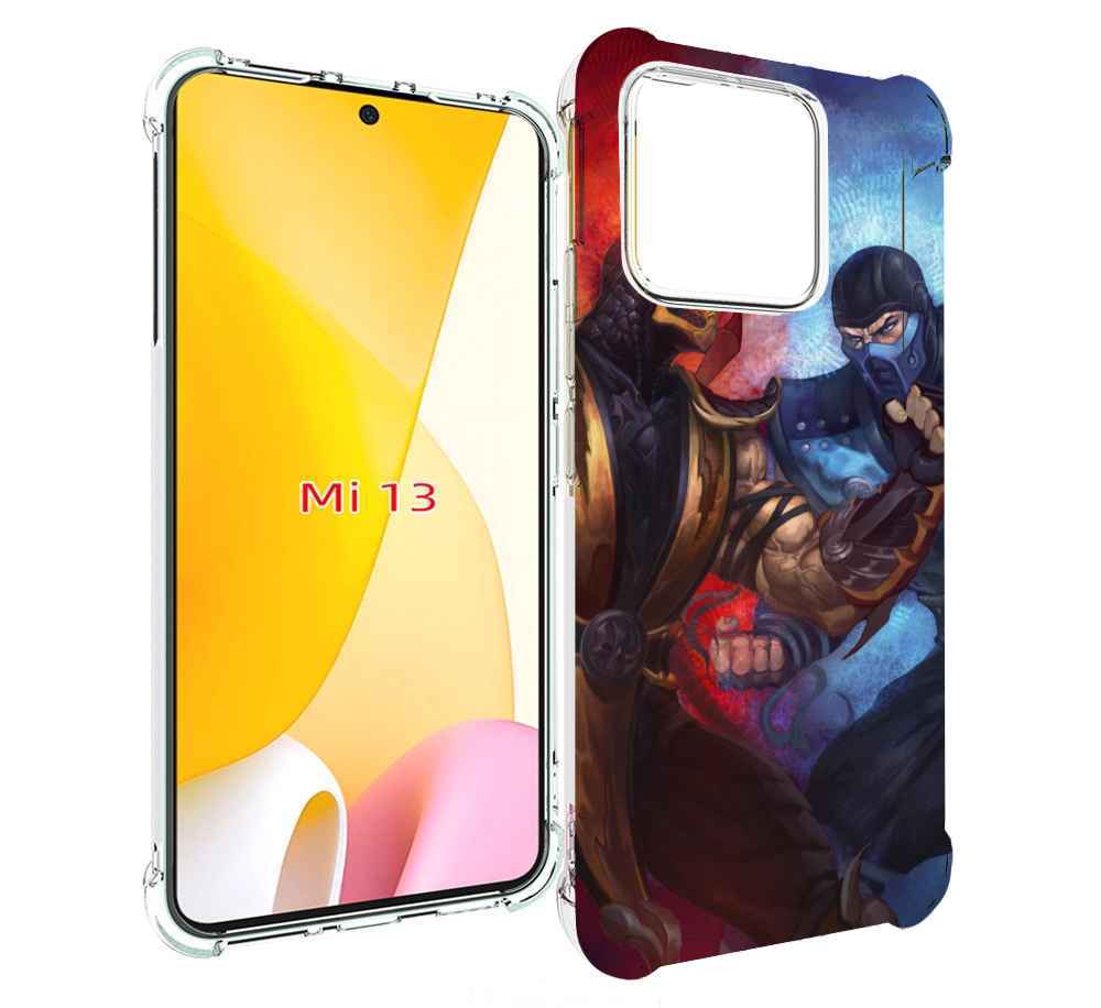 

Чехол MyPads Mortal Kombat art для Xiaomi 13, Прозрачный, Tocco