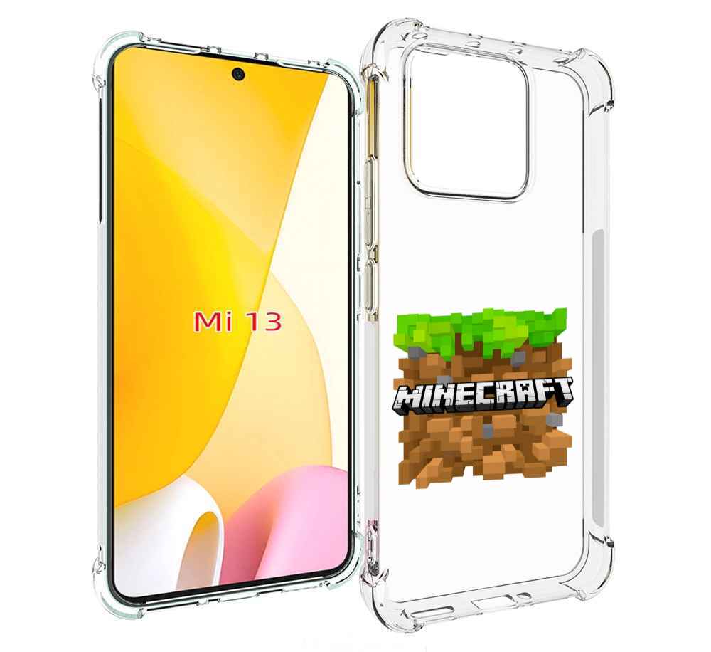 

Чехол MyPads Minecraft-2 для Xiaomi 13, Прозрачный, Tocco
