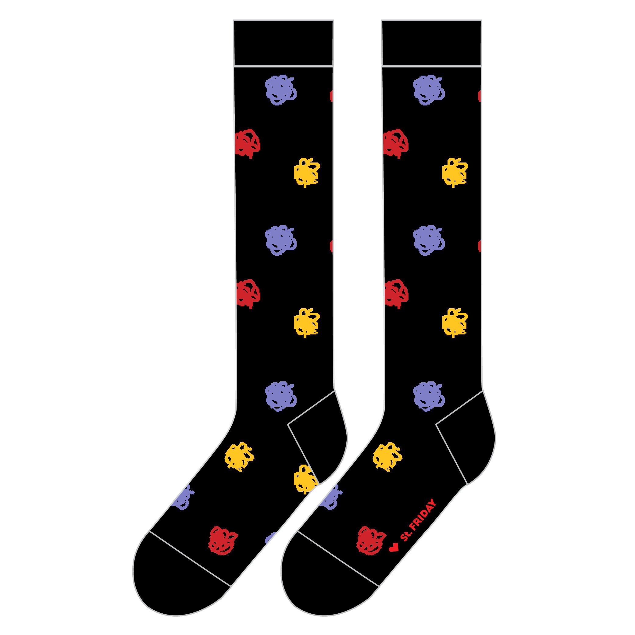 Гольфы женские St Friday Socks golf23-1372-190811 черные 34-37 599₽