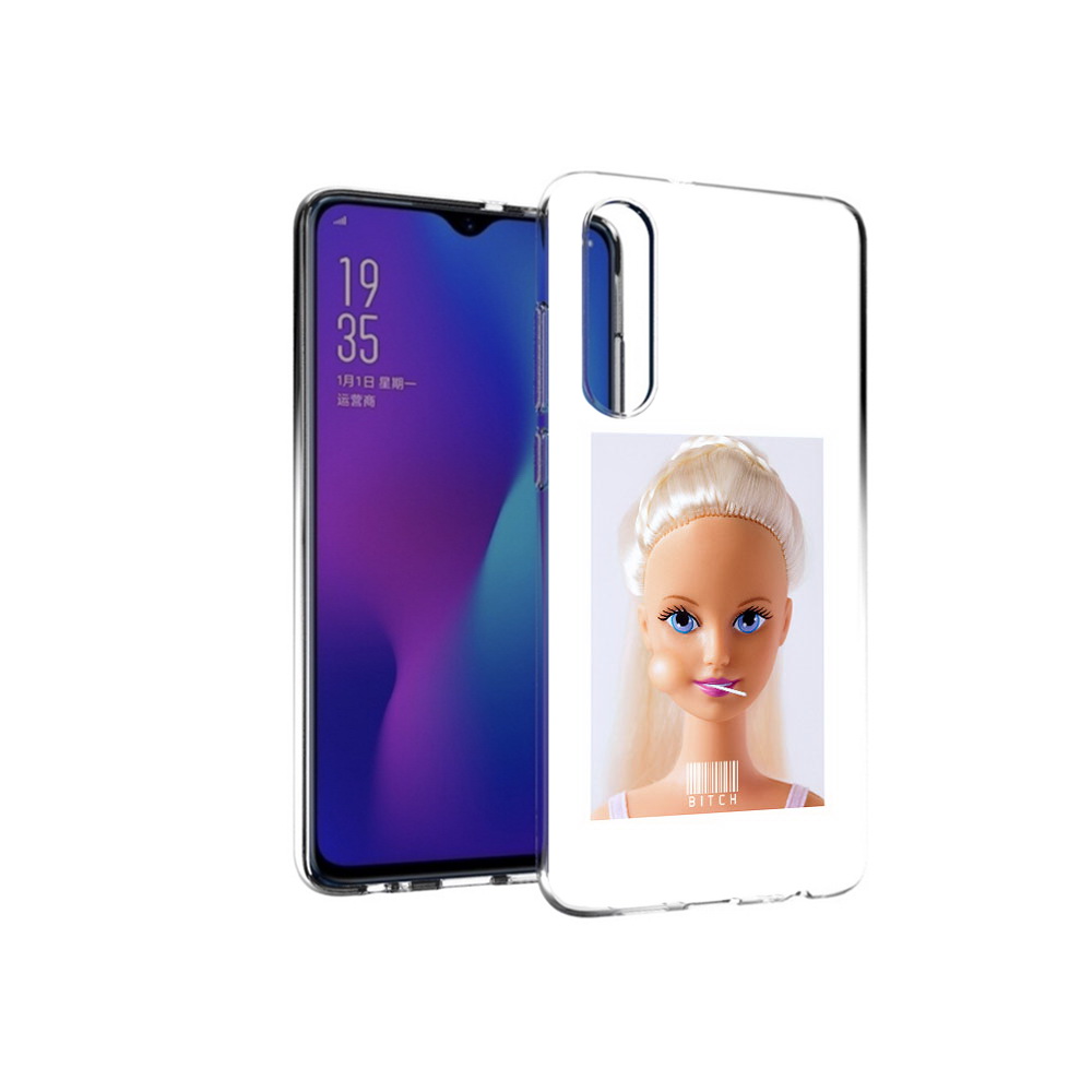 

Чехол MyPads Tocco для Huawei P30 барби, Прозрачный, Tocco