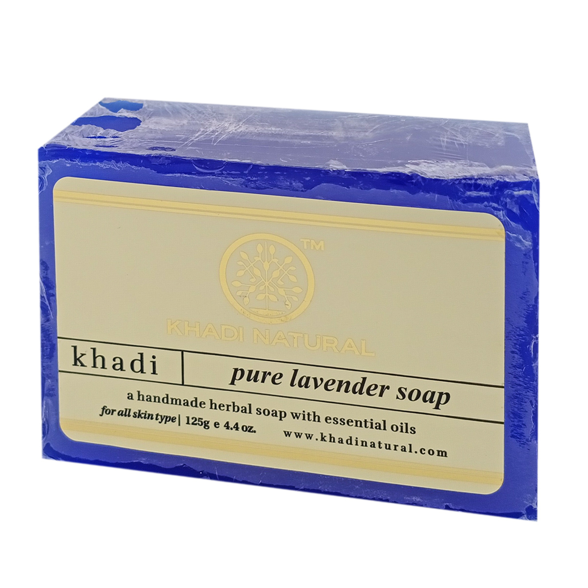 Купить Мыло ручной работы Khadi Natural Pure Lavender Soap чистая лаванда 125 г