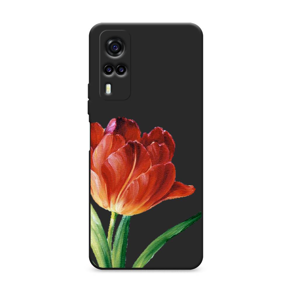

Чехол Awog на Vivo Y53s 4G "Красный тюльпан", 264952-1