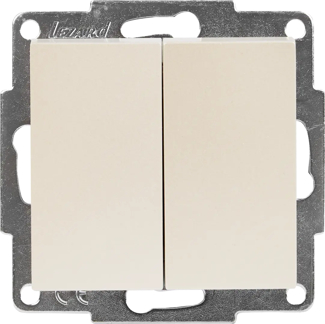 Выключатель Lezard Vesna 2 клавиши цвет жемчужный белый перламутровый макс шкаф 3 х дверный с зеркалом серый перламутровый