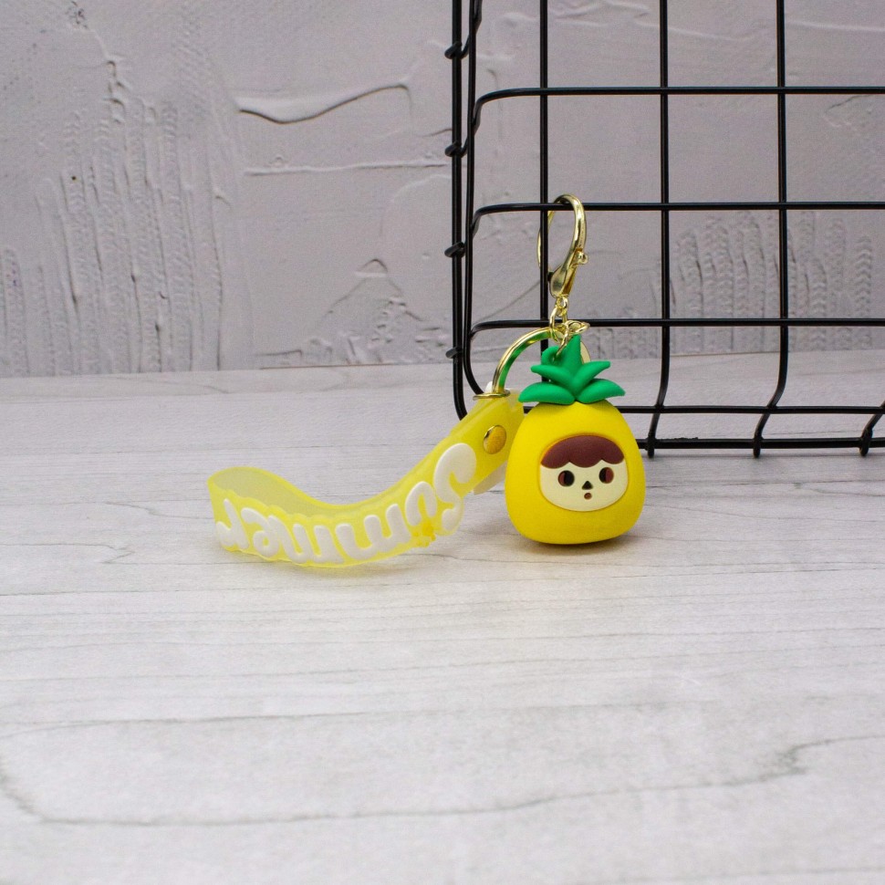 

Брелок унисекс Fruit.Pineapple желтый, Fruit.Pineapple