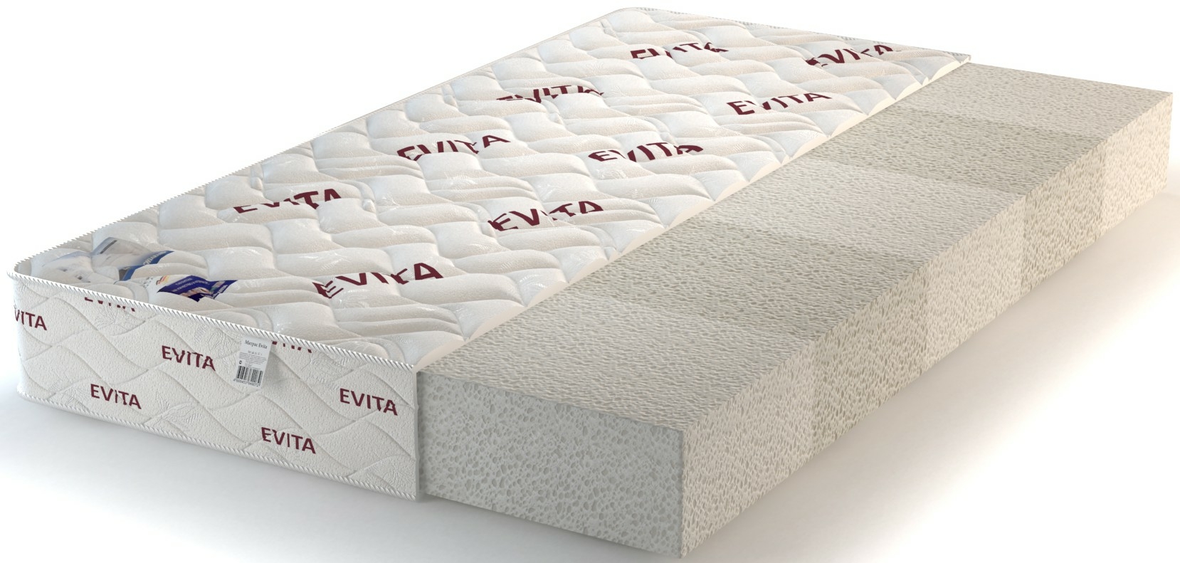 

Матрас Evita New Zone 90x195, Белый, New Zone