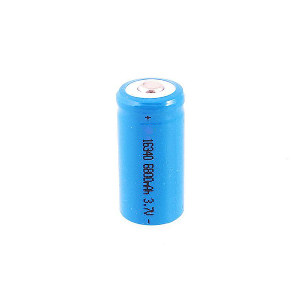 

Аккумулятор Li-Ion 16340 (RCR 123A), 3.7 В, 300 мАч bulk 1 штука