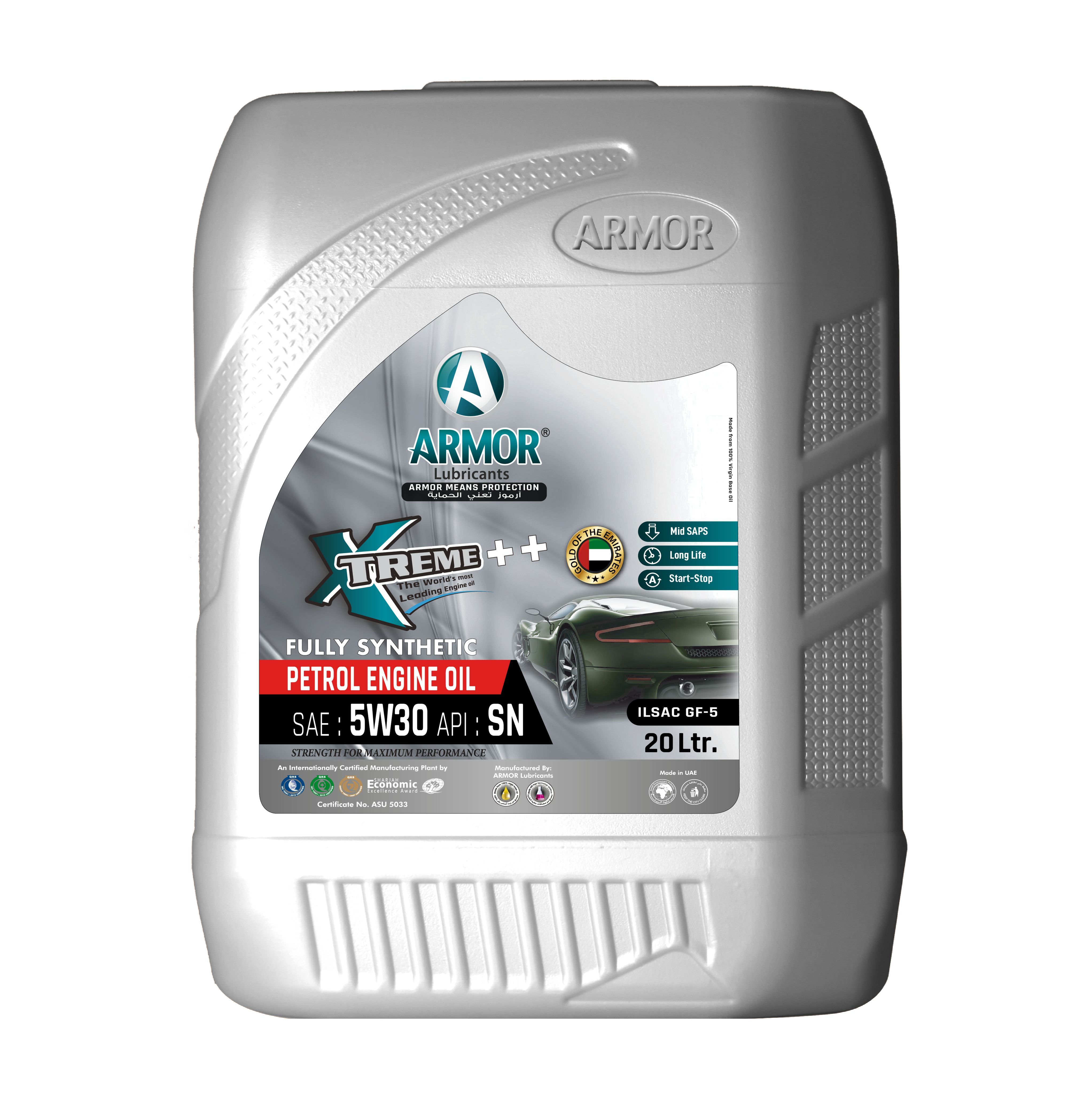 Масло моторное Armor Xtreme++ 5W-30, 20л.