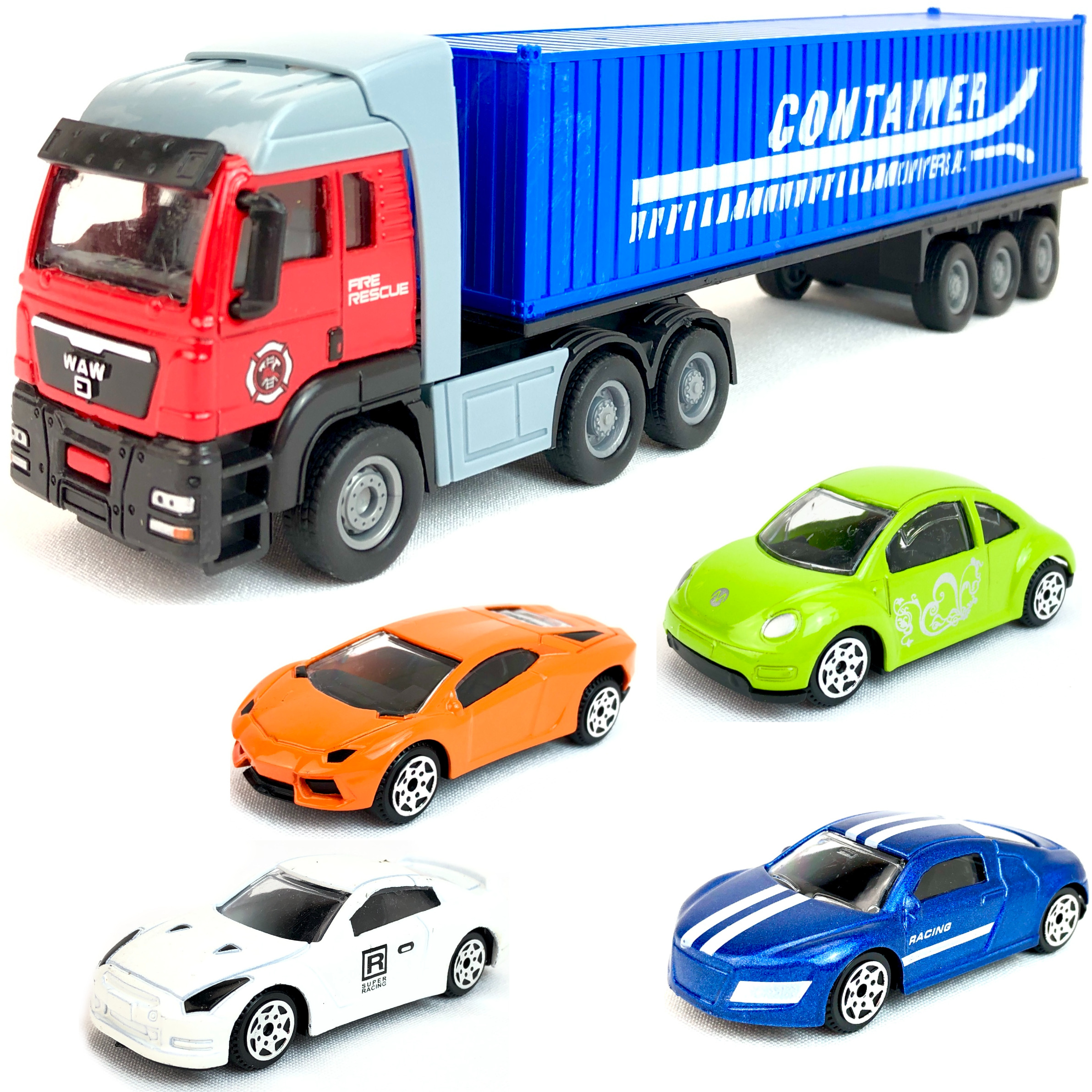 фото Набор металлических машинок yako toys cars model, 4 шт. арт. 109561