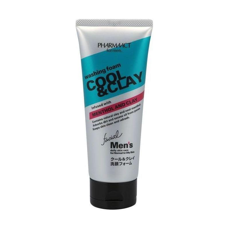 

Мужская пенка для умывания Cool & Clay Washing Foam с глиной и ментолом 130 гр