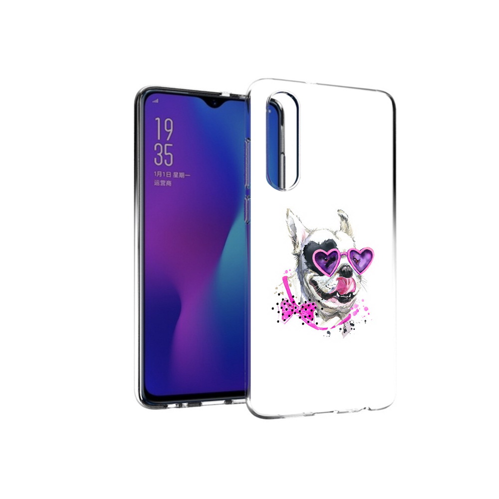 

Чехол MyPads Tocco для Huawei P30 акварельный пёс, Прозрачный, Tocco