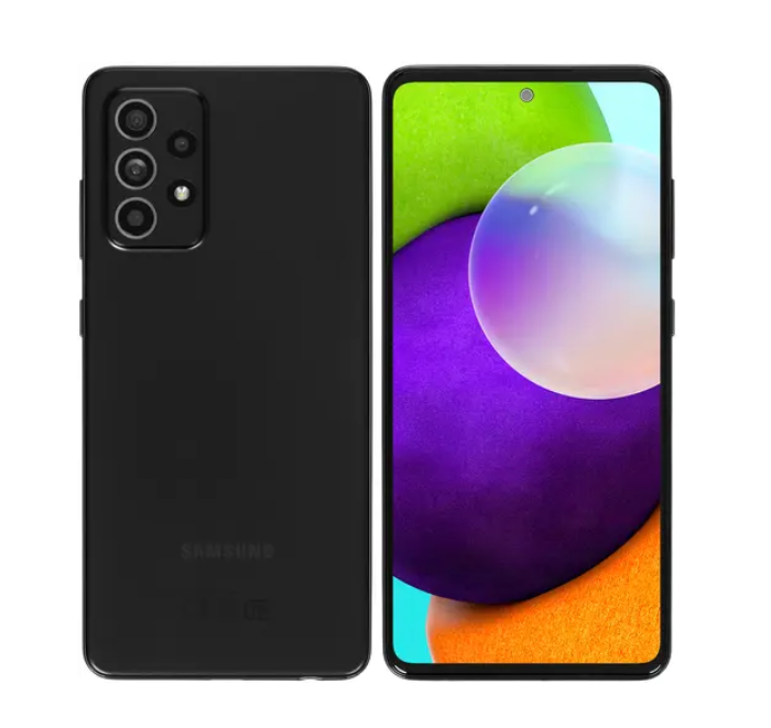 

Смартфон Samsung Galaxy A52 8/256GB SM-A525 Black (черный) 256 ГБ, черный SM-A525FZKISER