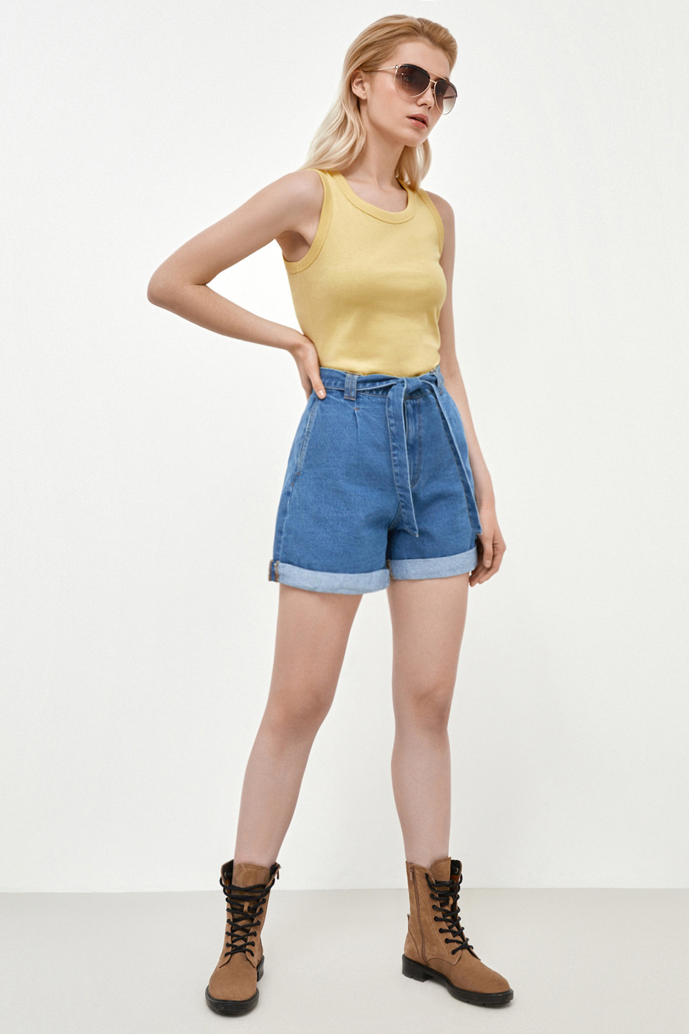 

Джинсовые шорты женские Concept Club 10200420019w синие S, 10200420019w