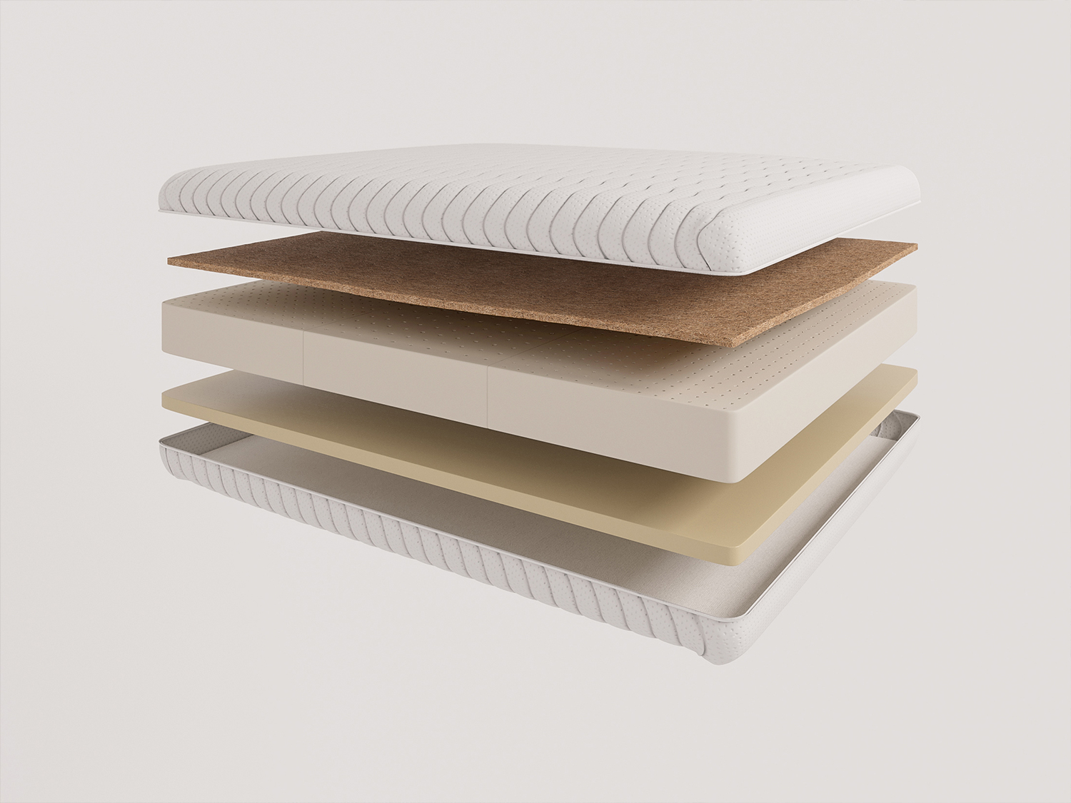 

Матрас Evita Life Visco 120x190, Белый, Life Visco